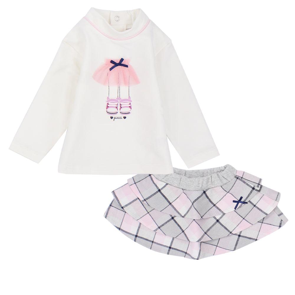 2-Piece Baby Ballerina Outfit Set - Ourkids - Pompelo