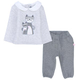 2-Piece Baby Kittens Outfit Set - Ourkids - Pompelo