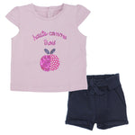 2-Piece Cap-Sleeved Outfit Set - Ourkids - Sharo