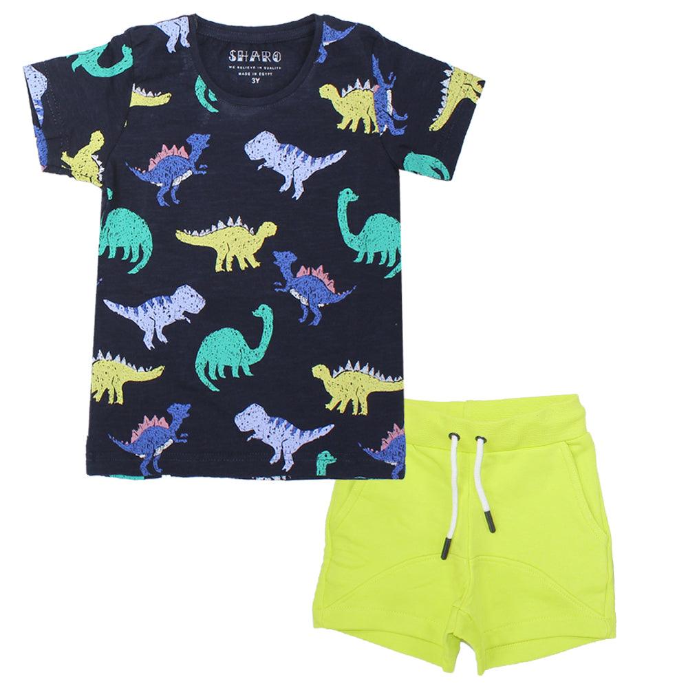 2-Piece Dinos Outfit Set - Ourkids - Sharo