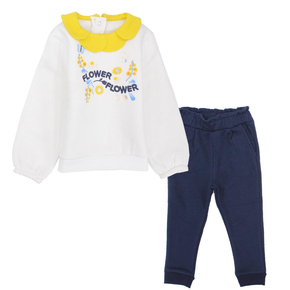 2-Piece Flower Flower Outfit Set - Ourkids - Sharo