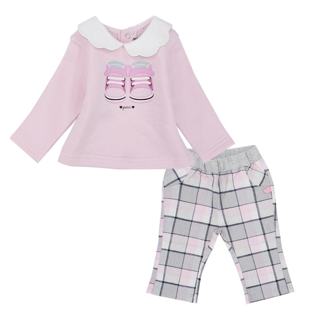 2-Piece Girly Shoes Outfit Set - Ourkids - Pompelo