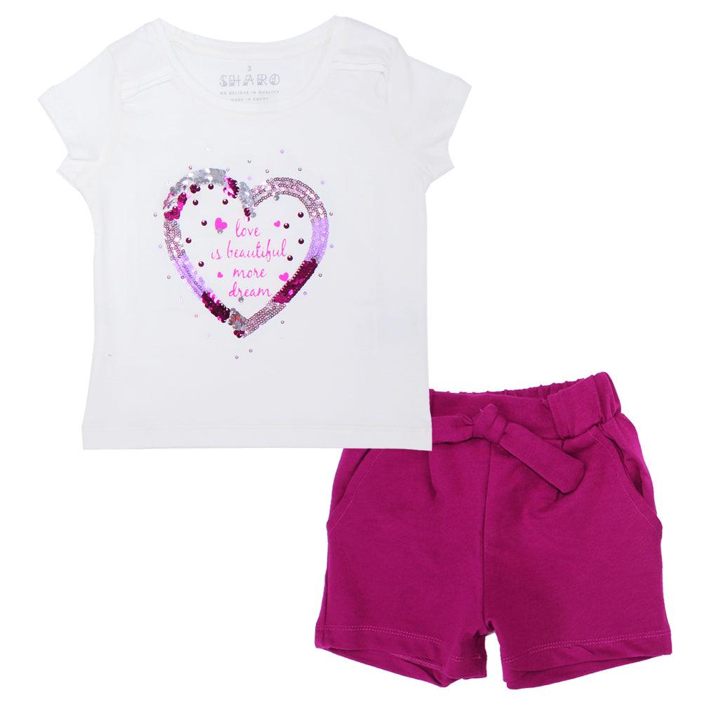 2-Piece Hearty Outfit Set - Ourkids - Sharo