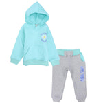 2-Piece Hooded Outfit Set (Always Flowers) - Ourkids - Quokka