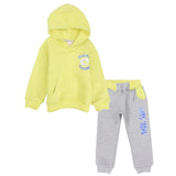 2-Piece Hooded Outfit Set (Always Flowers) - Ourkids - Quokka