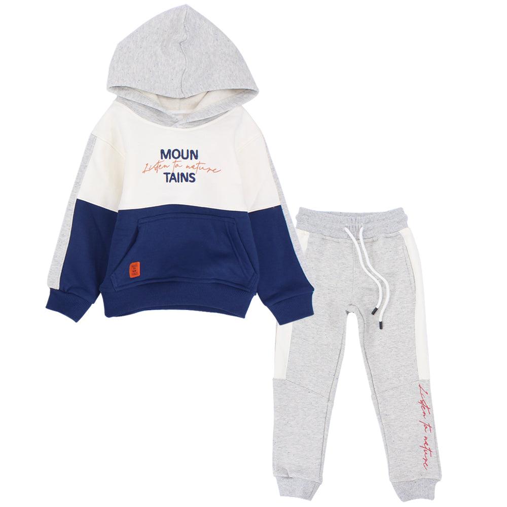 2-Piece Hooded Sporty Outfit Set - Ourkids - Quokka