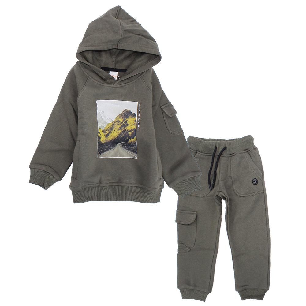 2-Piece Nature Hooded Outfit Set - Ourkids - Quokka