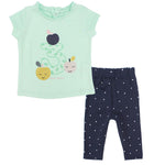 2-Piece Sleepy Apples Outfit Set - Ourkids - Sharo