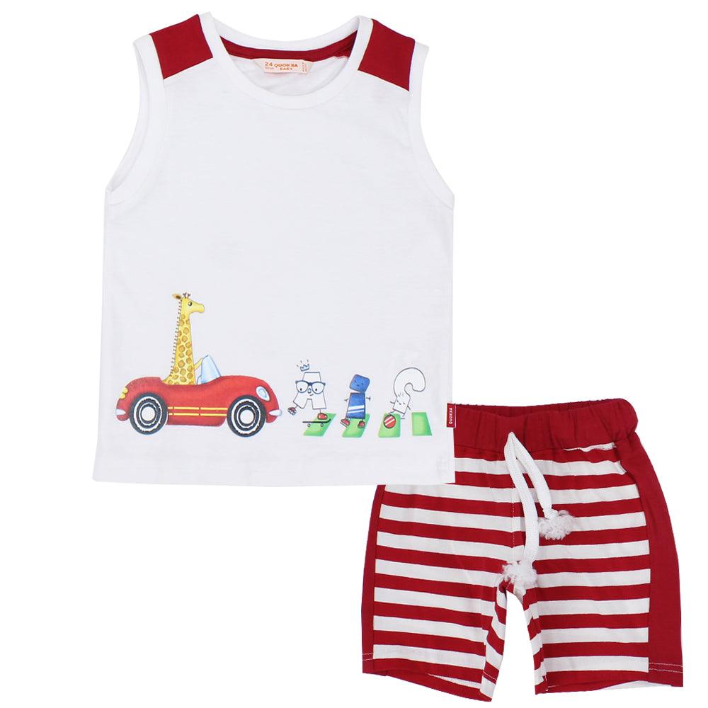 2-Piece Sleeveless Outfit Set - Ourkids - Quokka