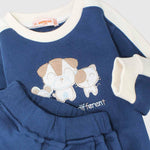 2-Piece Smiling Fleeced Outfit Set - Ourkids - Quokka