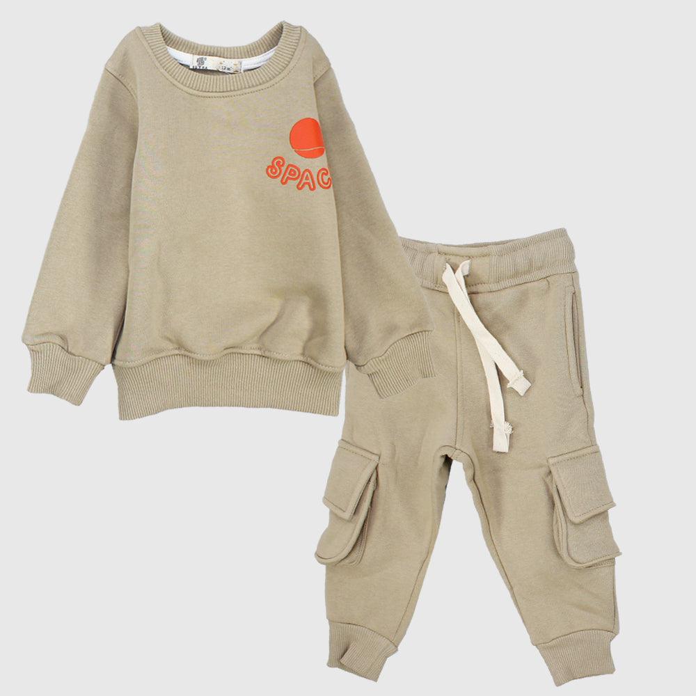 2-Piece Spacy Outfit Set - Ourkids - Sotra