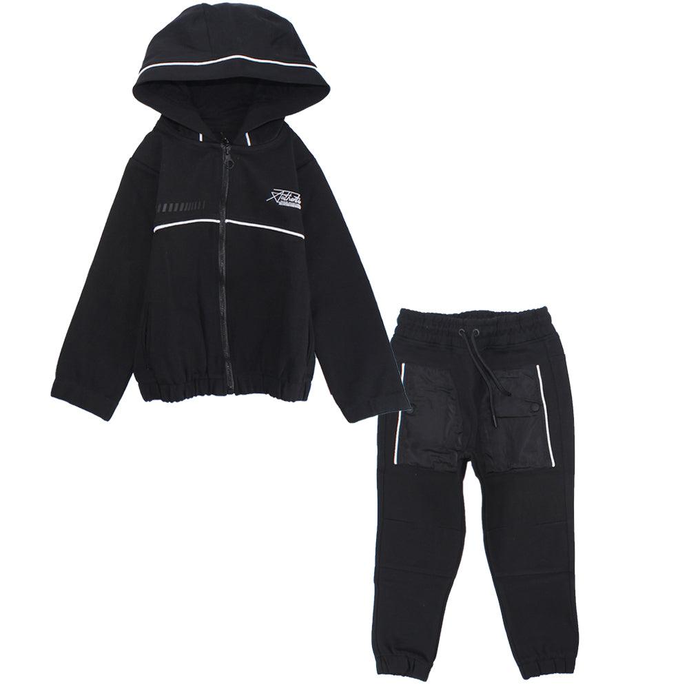 2-Piece Sporty Hooded Outfit Set - Ourkids - Sharo