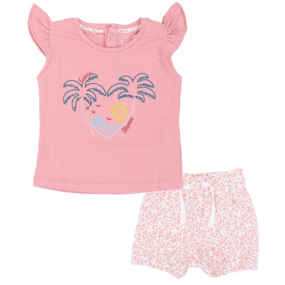 2-Piece Tropical Outfit Set - Ourkids - Sharo