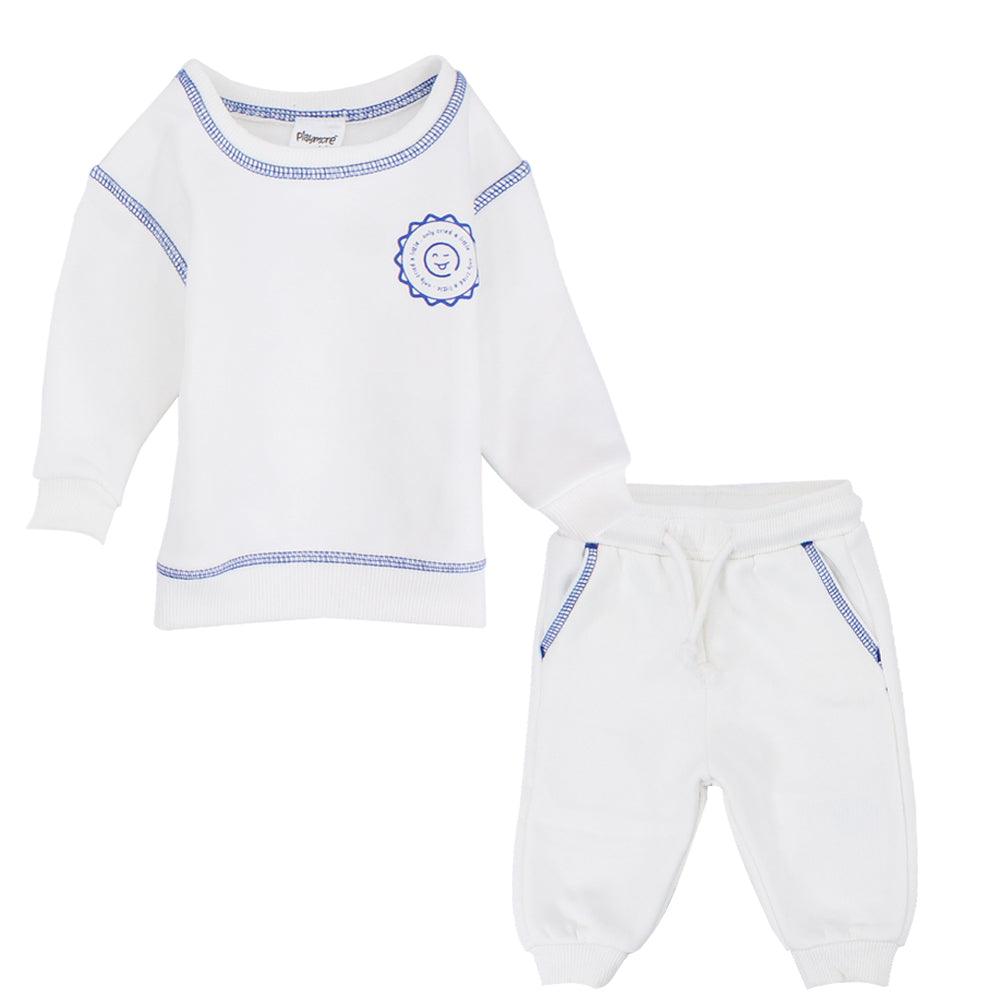 2-Piece White Outfit Set - Ourkids - Playmore