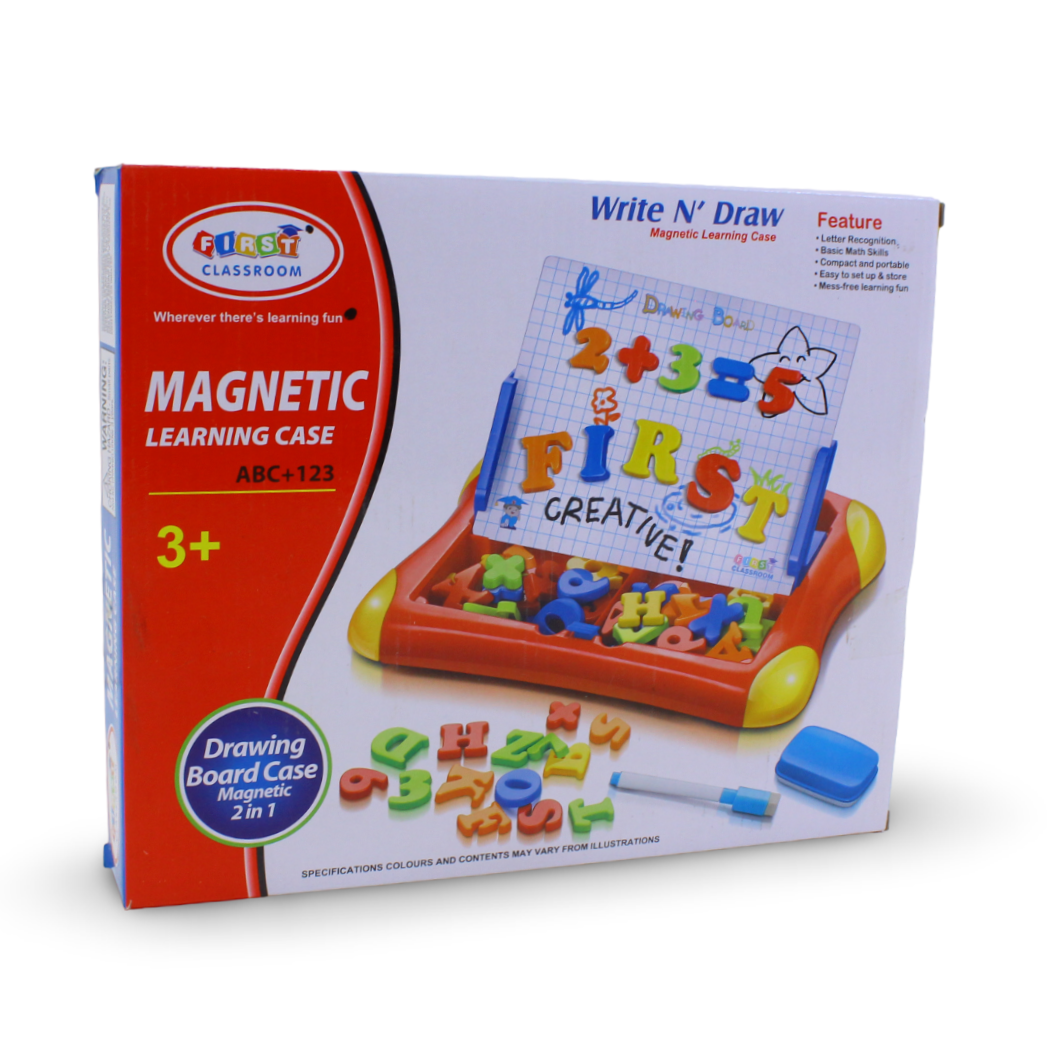 First Classroom Magnetic Learning Case (Write N' Draw)