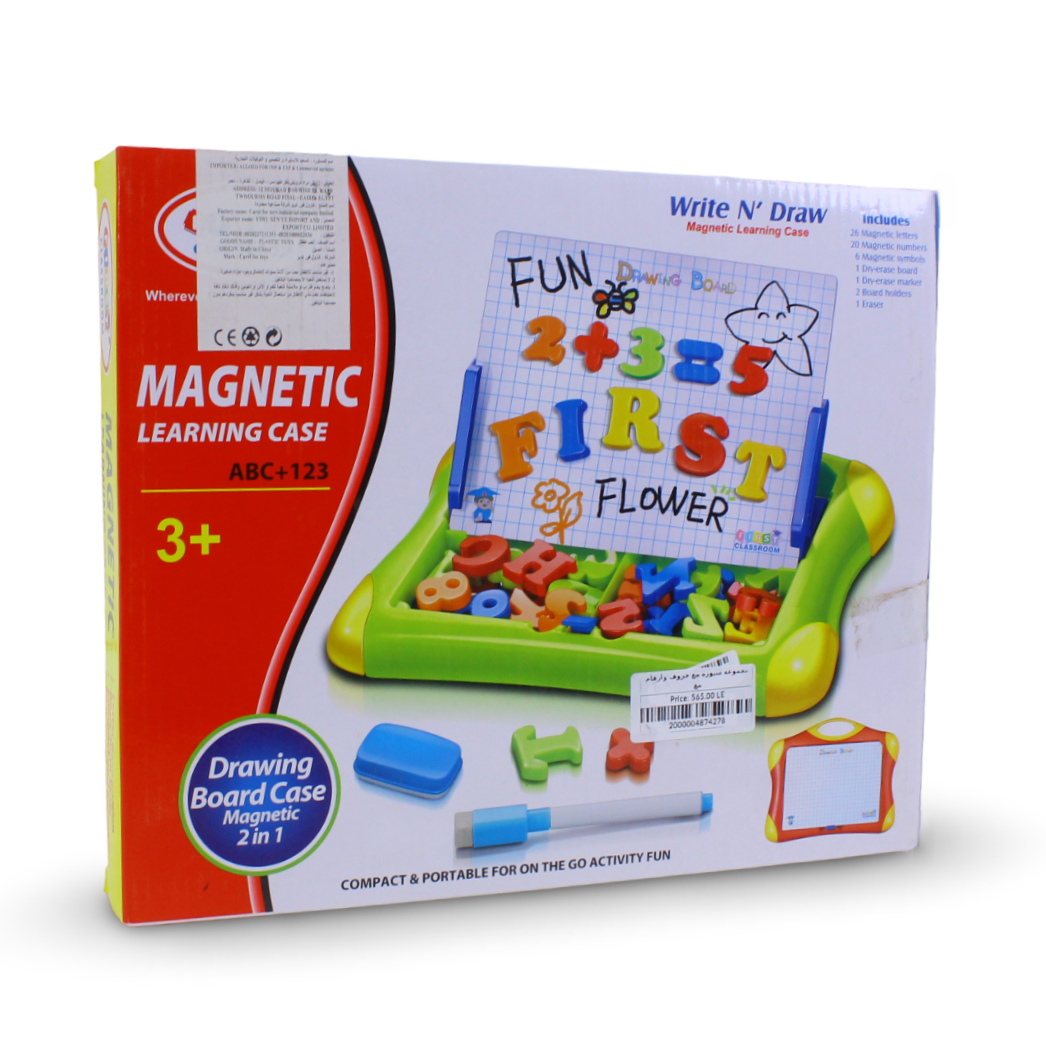 First Classroom Magnetic Learning Case (Write N' Draw)