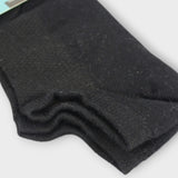 Unisex Black Socks