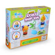Kids Dough Barber Shop Playset with 3 Dough Cups