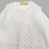 Cute Half-Collar Long-Sleeved Baby Footie