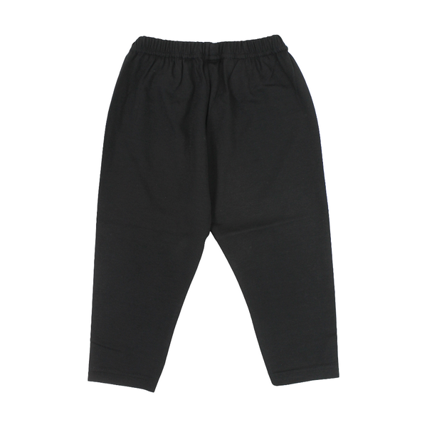 Girls Cotton Leggings Pantcourt – Black