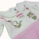 Bubbly Long-Sleeved Baby Footie