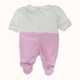 Bubbly Long-Sleeved Baby Footie