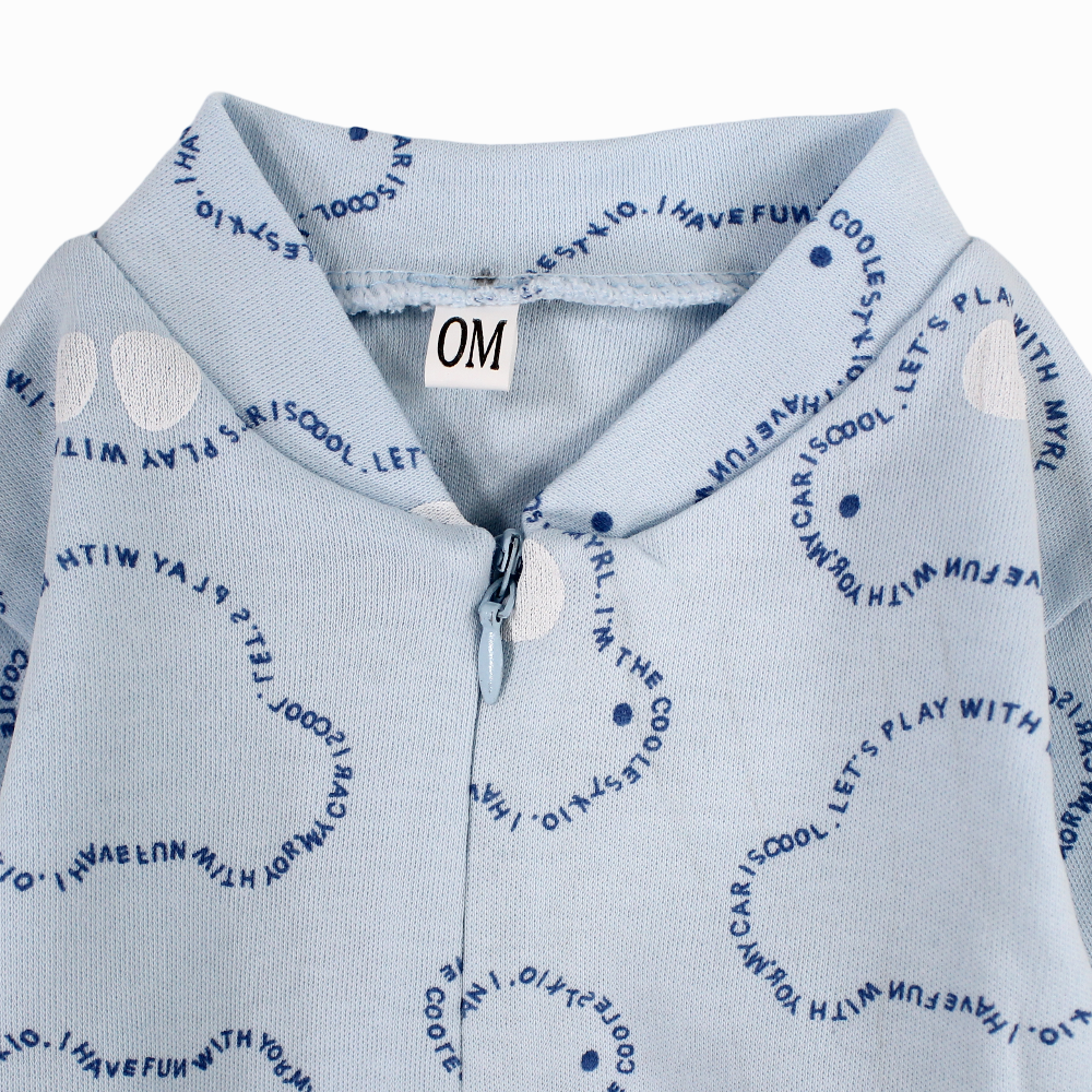 Baby Boys Baby Footie – Babyblue