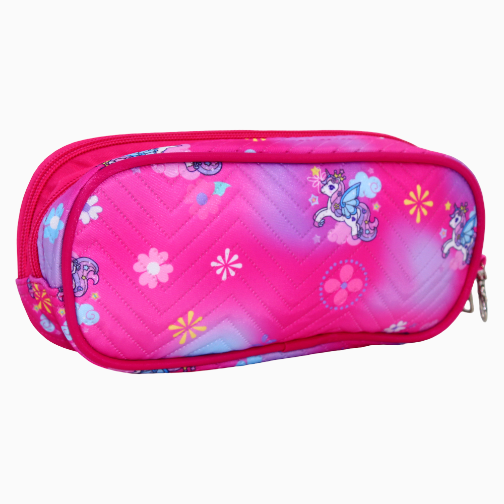 Cute Unicorn Pencil Case - Pink