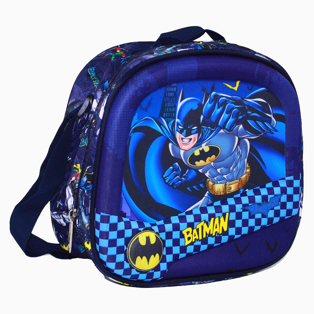 Batman Lunch Bag - Navy Blue