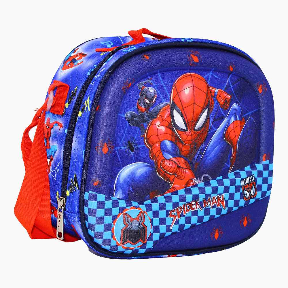 Spiderman Lunch Bag - Blue
