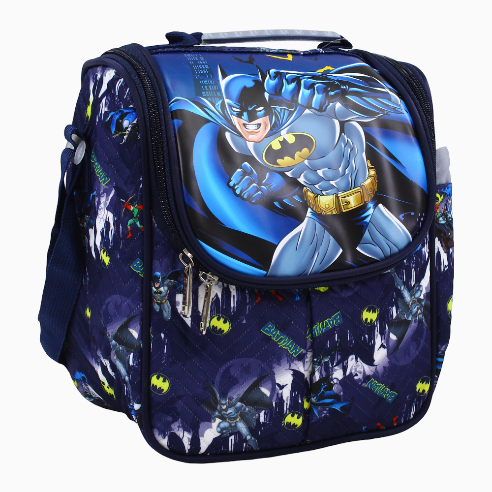 Batman Lunch Bag - Navy Blue