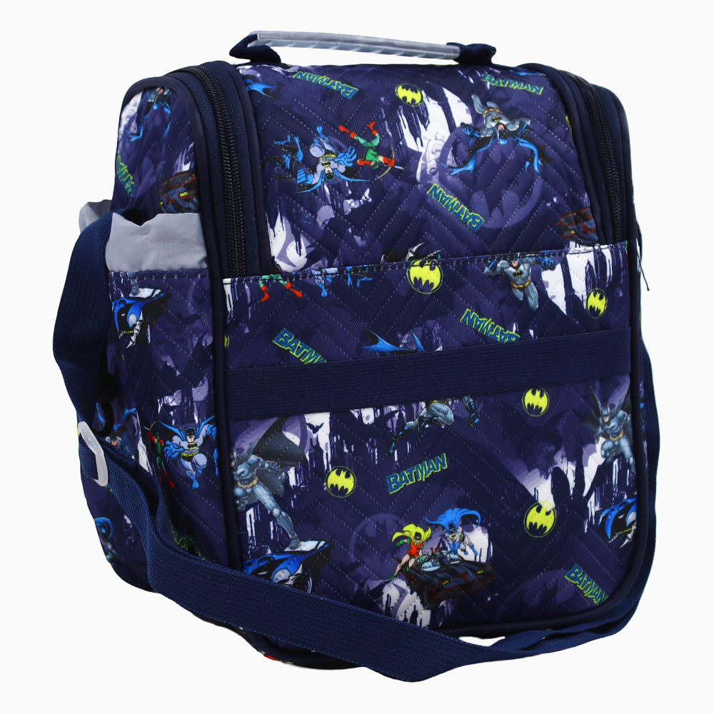 Batman Lunch Bag - Navy Blue