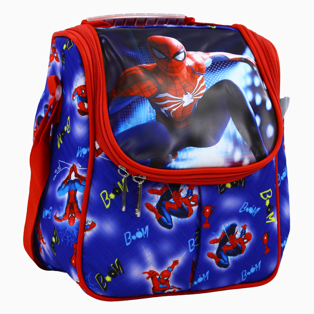 Spiderman Lunch Bag - Navy