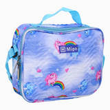 Fabric Unicorn Lunch Bag - Light Blue