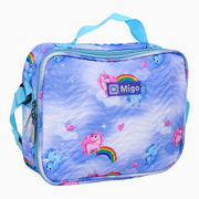 Fabric Unicorn Lunch Bag - Light Blue