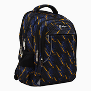 Black & Orange Backpack - 18 Inches