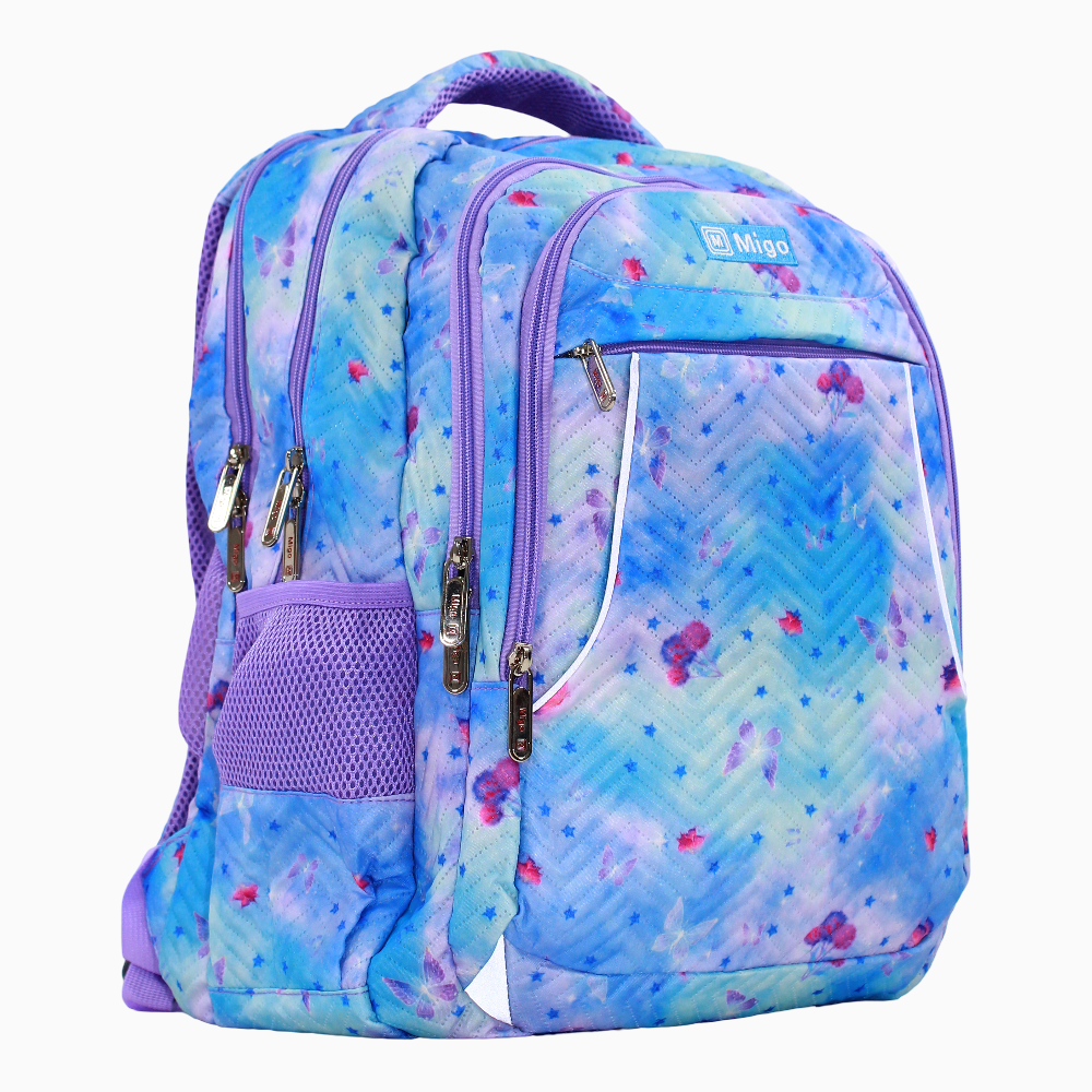 Bluish Backpack - 18 Inches