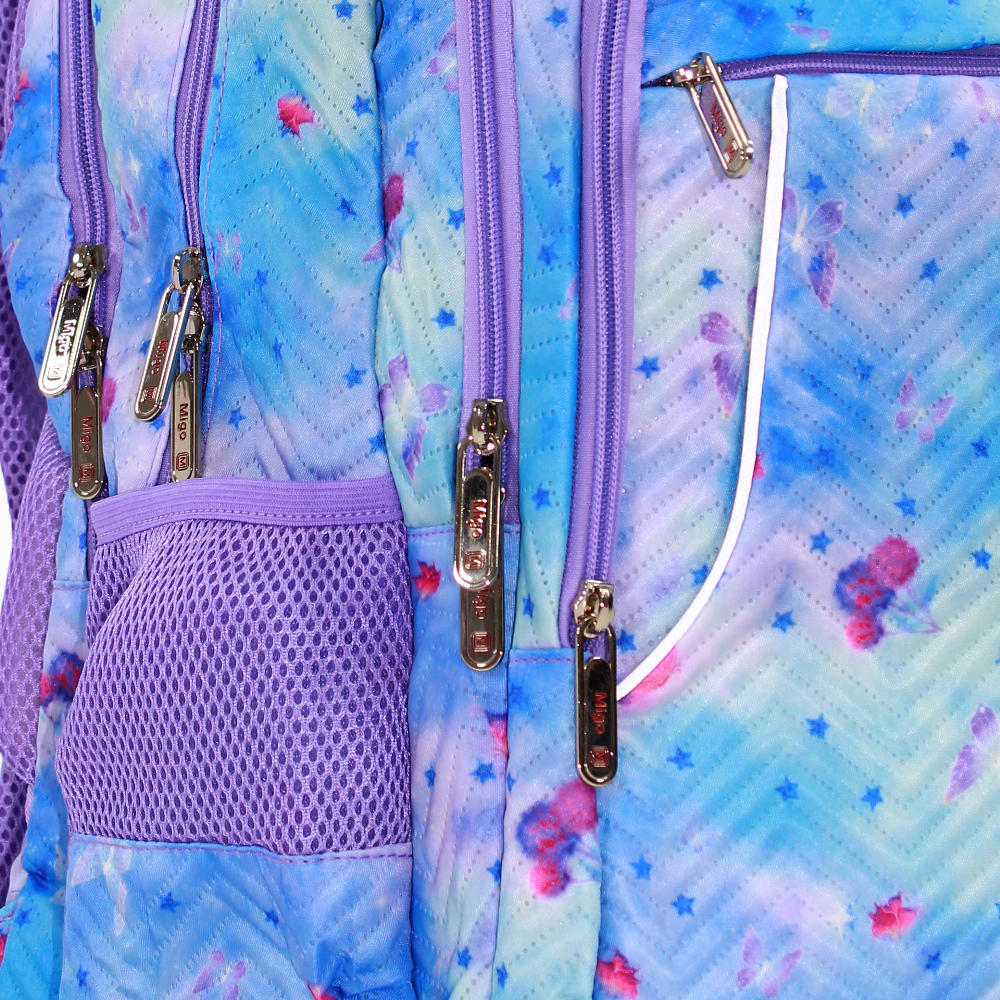 Bluish Backpack - 18 Inches