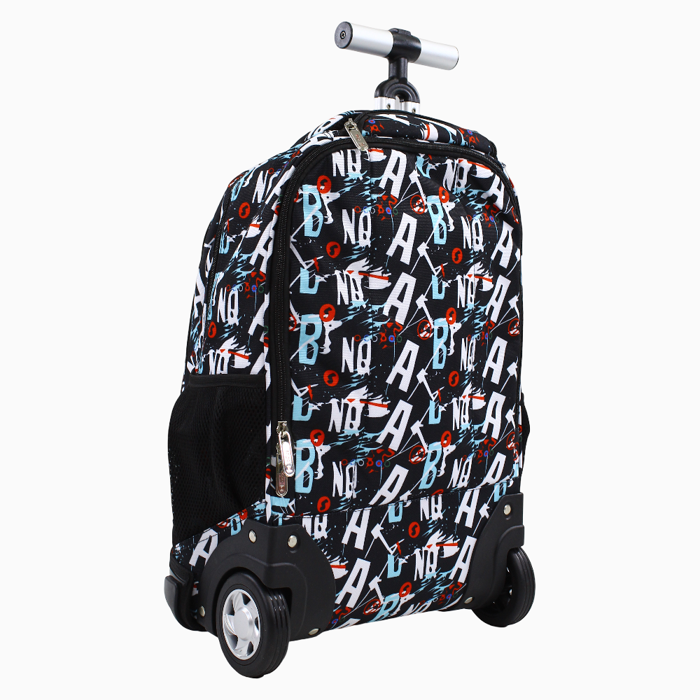 Blackish Trolley Bag - 18 Inches