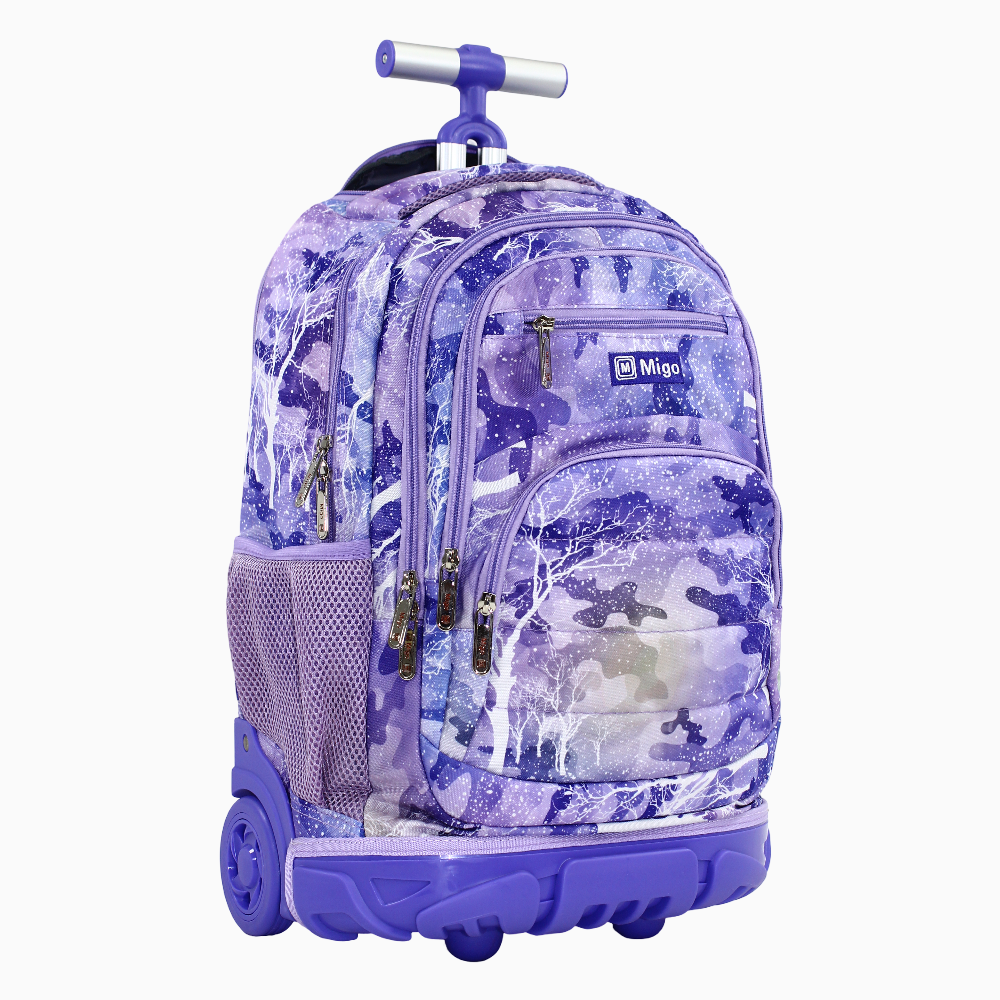 Purplish Trolley Bag - 18 Inches