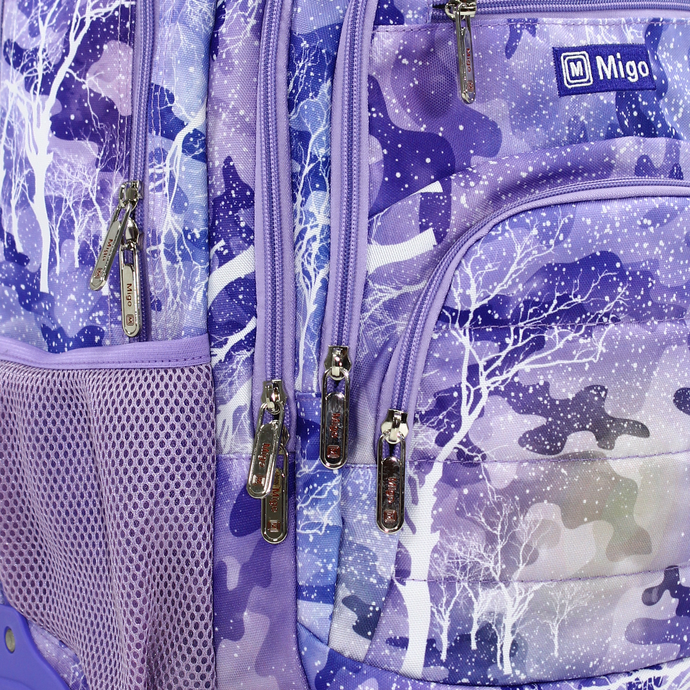 Purplish Trolley Bag - 18 Inches