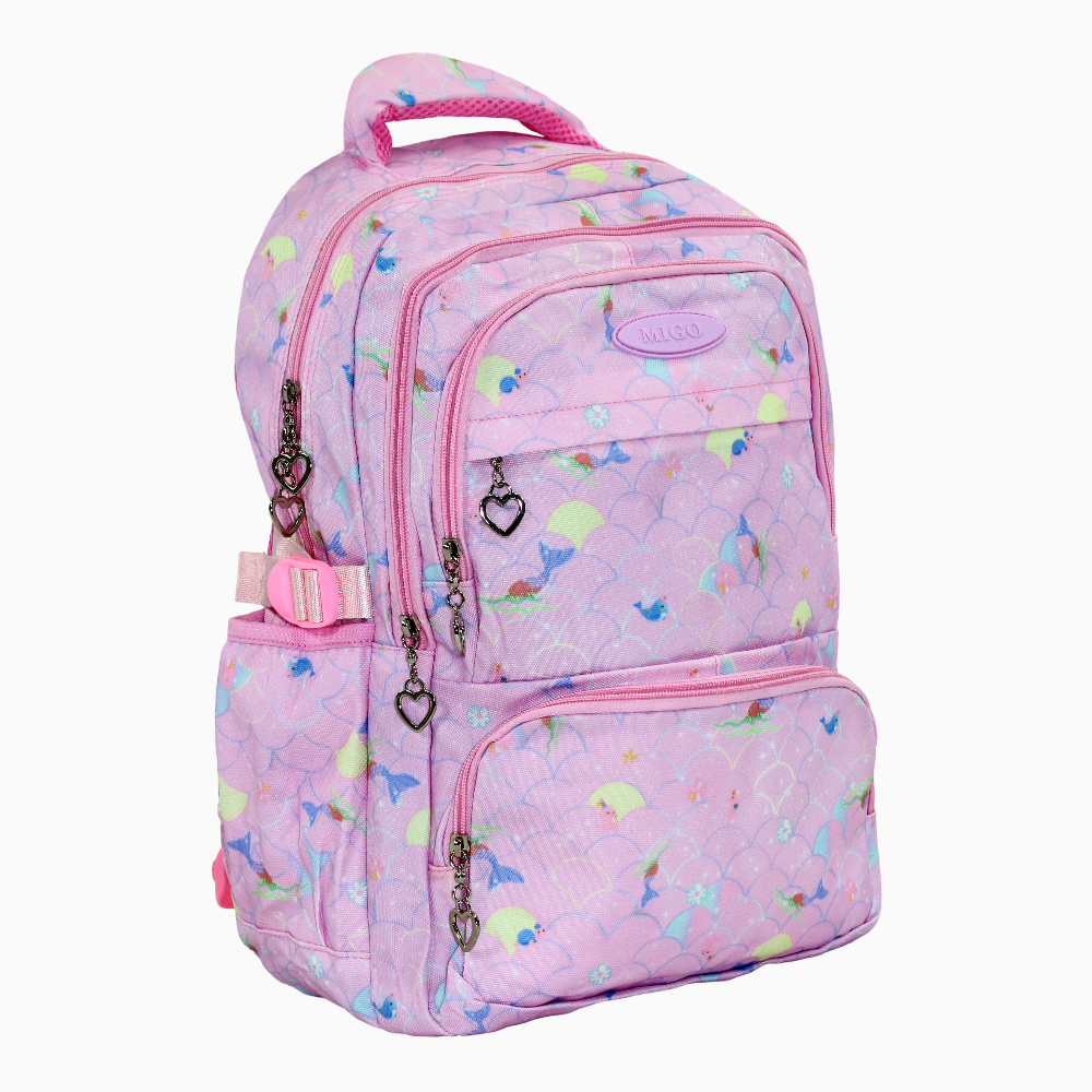 Pink Mermaid Backpack - 18 Inches