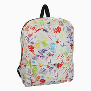 Whitish Backpack - 16 Inches
