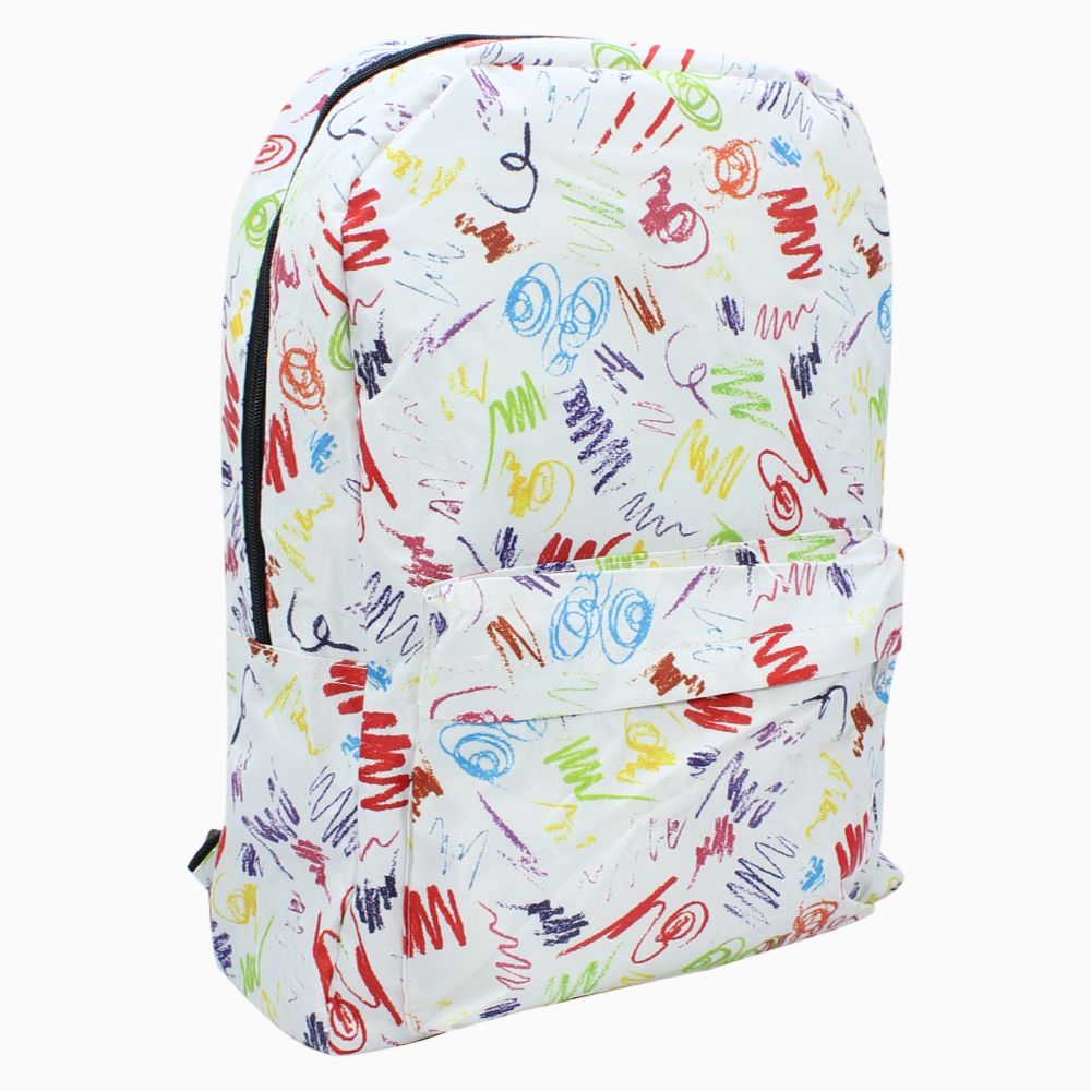 Whitish Backpack - 18 Inches