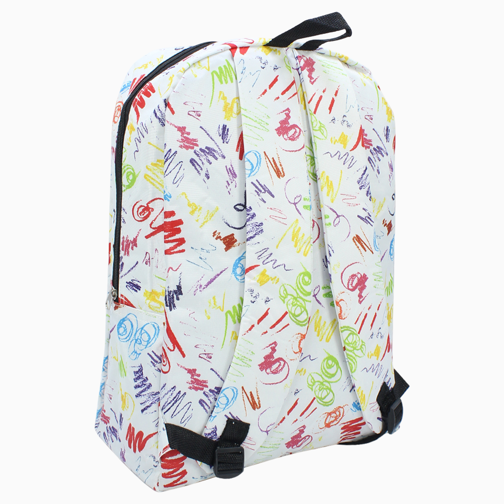 Whitish Backpack - 18 Inches