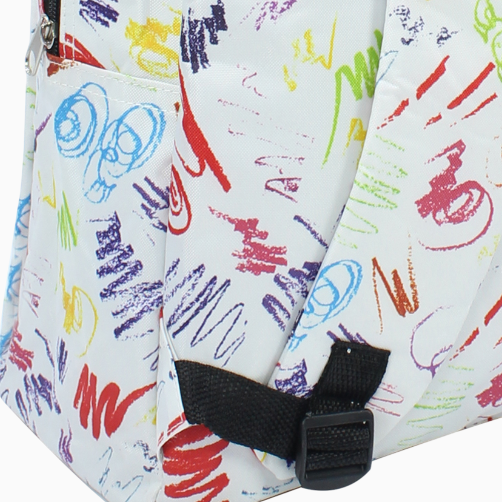 Whitish Backpack - 18 Inches