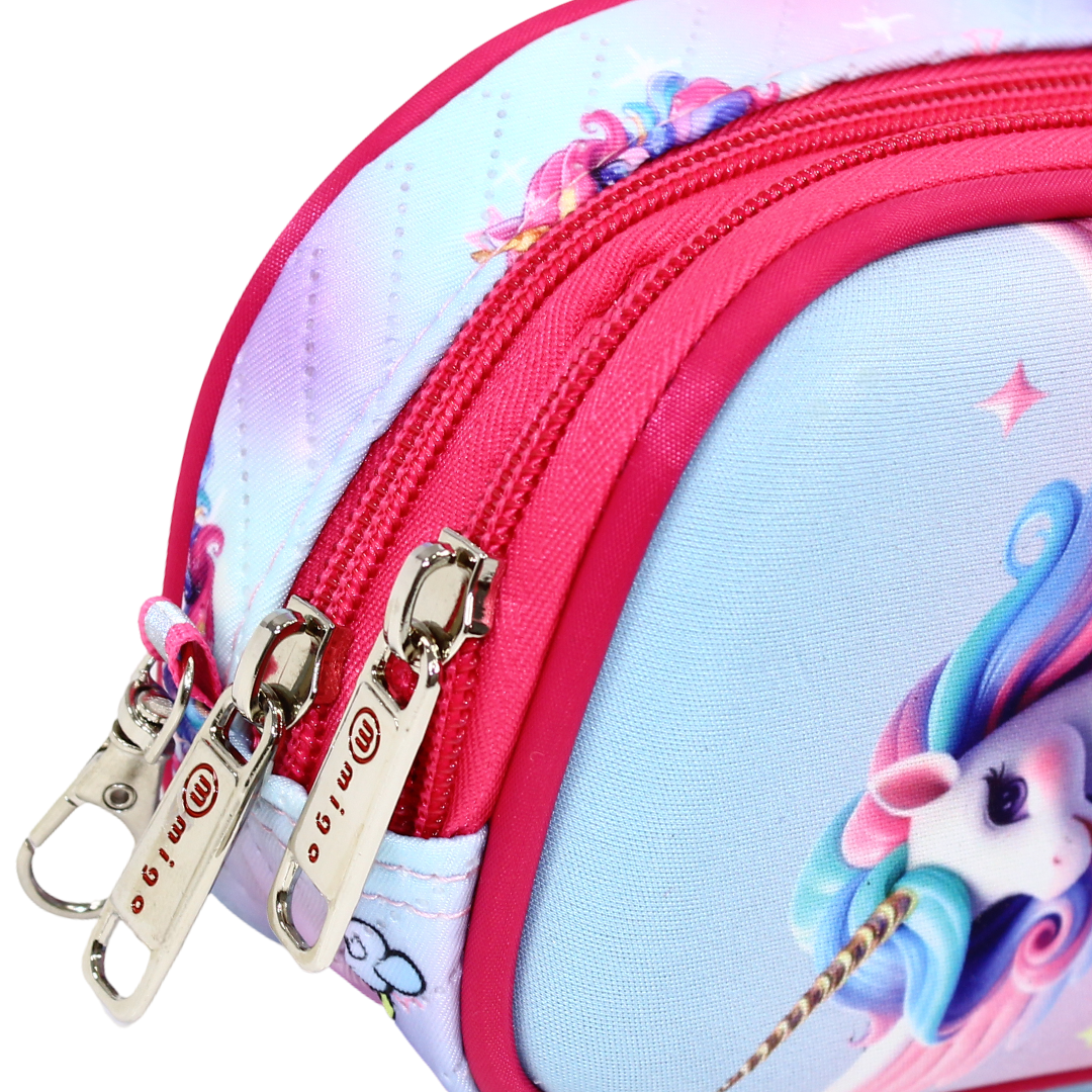 Migo Unicorn Pencil Case – Baby Blue