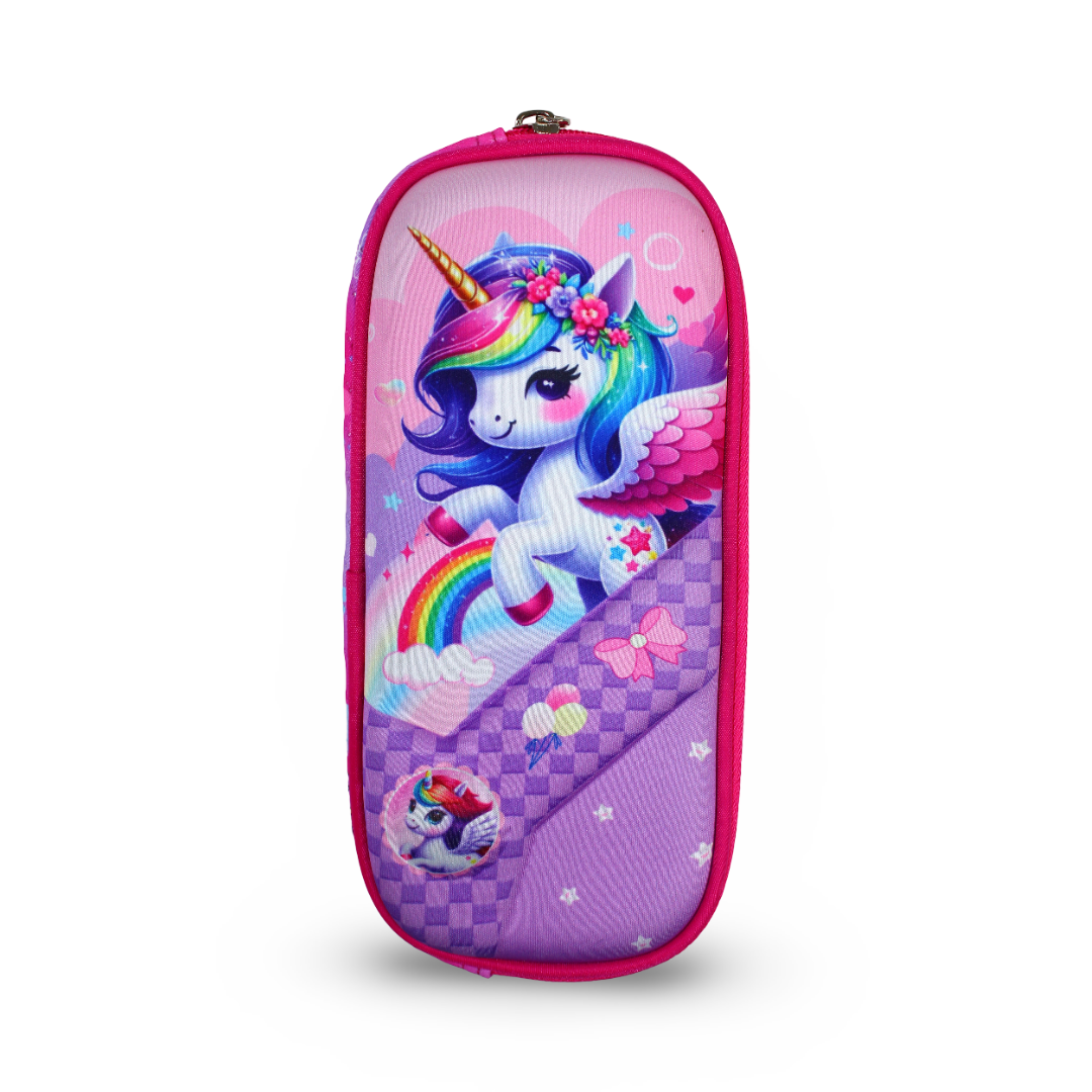 Migo Unicorn Pencil Case – Pink - School