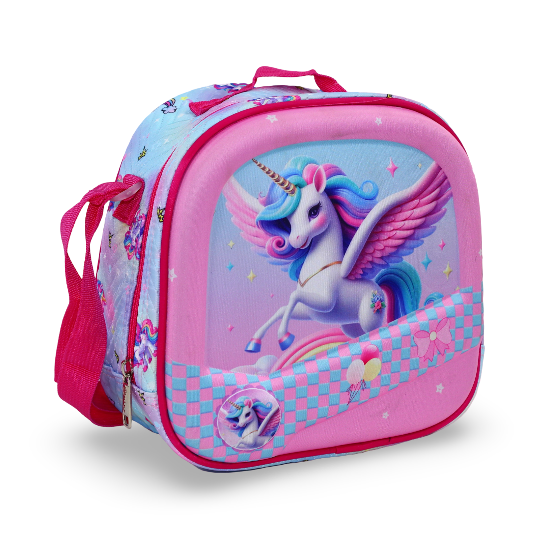 Migo Unicorn Lunch Bag – Baby Blue - School