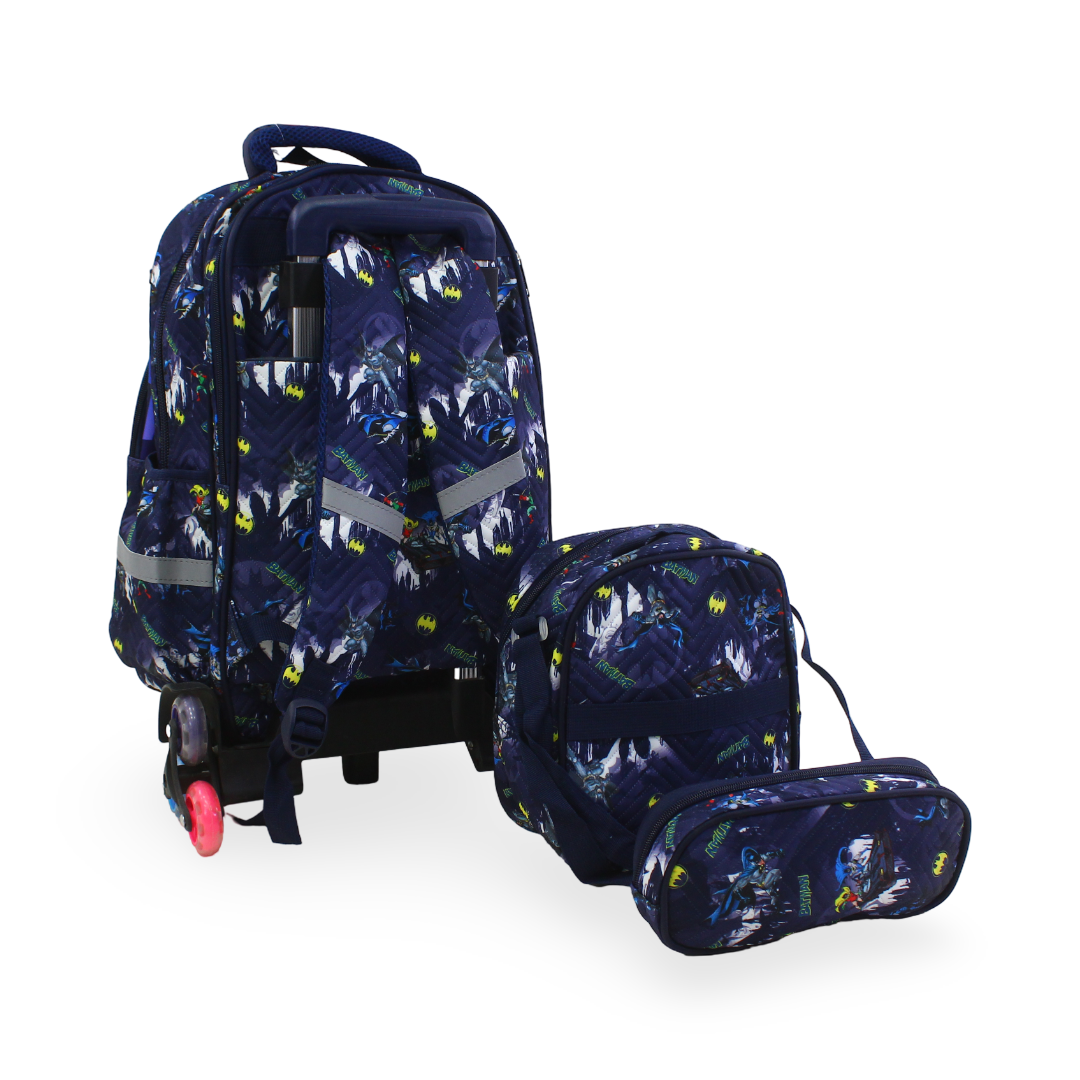 Migo School Set Trolley Bag 16 Inches – Navy